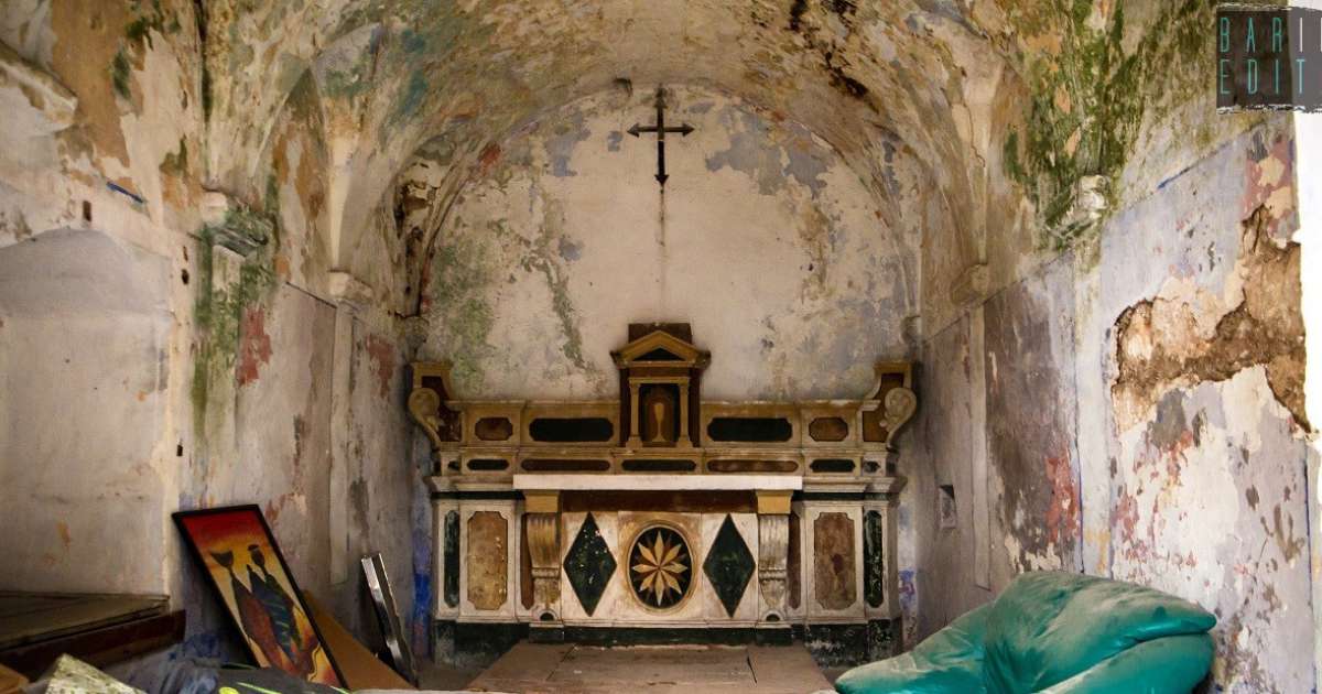 Bari, su strada Vassallo si affaccia un'antica chiesetta: � parte di una dimenticata masseria